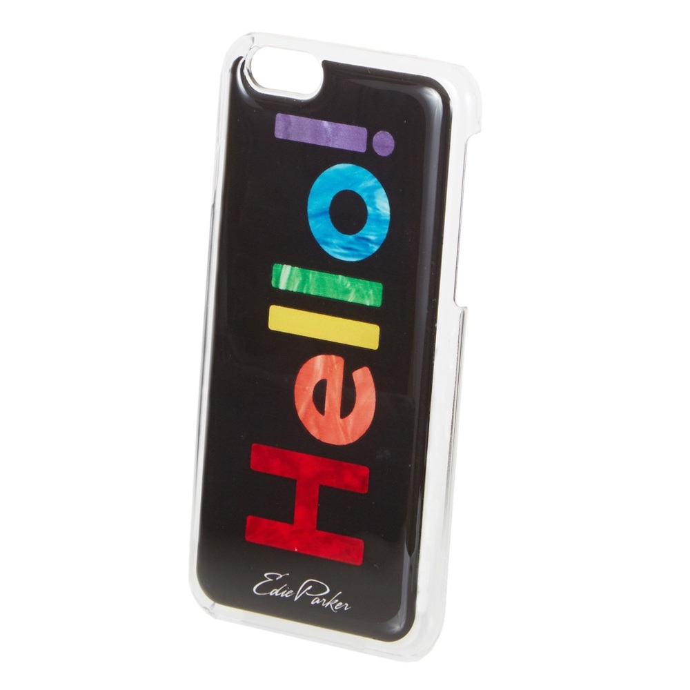Edie Parker Hello iPhone 6/ 6s/ 7/ 8 case